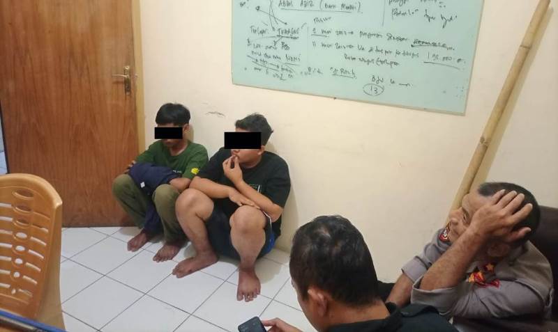 Bawa Kayu Dan Gergaji Plat Besi, Tim Patroli Gabungan Amankan Dua Remaja