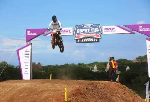 Bupati Cup Grasstrack Motocross Championship 2023 Mulai di Gelar