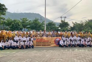 Cegah Kenakalan Remaja, Jajaran Polresta Bandar Lampung Berikan Penyuluhan Ke Sekolah