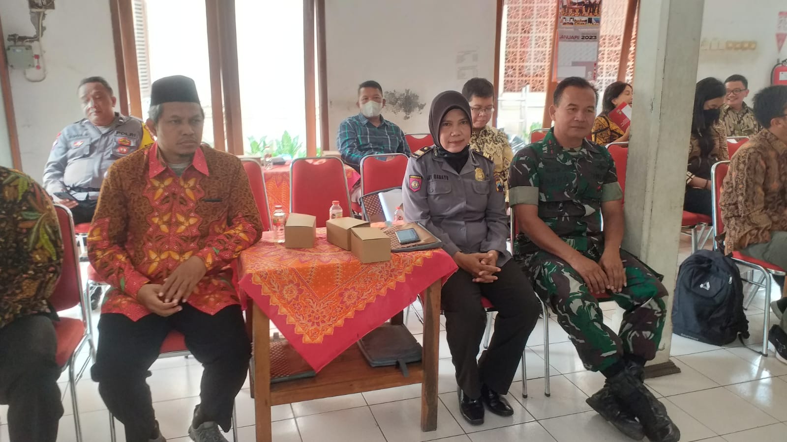 Danramil 03 Serengan Hadiri Musrenbangkel Serengan Tahun 2023