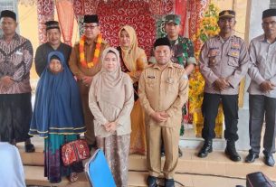 Danramil 10/Woyla Barat Kapten Inf Herinizal Menghadiri Acara Pengukuhan PAUD Yang Juga Dihadiri Pj. Bupati Aceh Barat