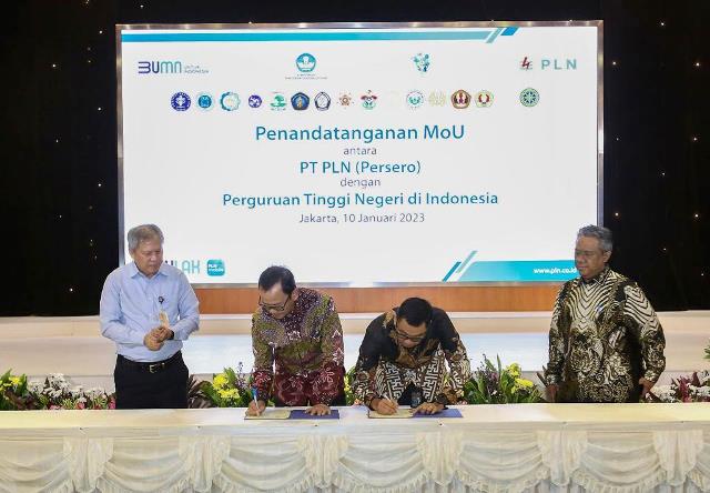 Gandeng Kerja Sama Riset dan Pengembangan SDM dengan Perguruan Tinggi Terbaik di Indonesia, PLN Makin Siap Menuju Net Zero Emission