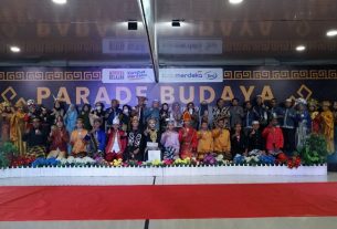 Diikuti 22 Mahasiswa dari Berbagai Universitas, IIB Darmajaya Gelar Parade Budaya PMM 2