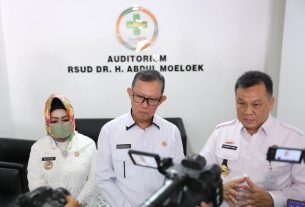 Gubernur Arinal Djunaidi Ajak Jajaran RSUDAM Tingkatkan Semangat dan Komitmen Menjadi Rumah Sakit Unggul dan Profesional