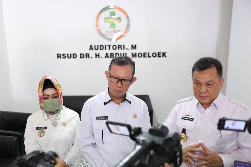 Gubernur Arinal Djunaidi Ajak Jajaran RSUDAM Tingkatkan Semangat dan Komitmen Menjadi Rumah Sakit Unggul dan Profesional