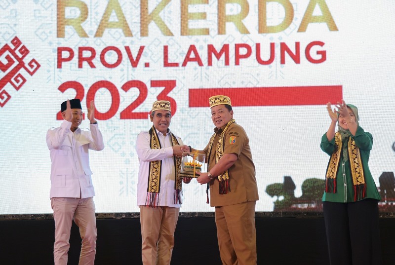 Gubernur Arinal Apresiasi Kontribusi Nyata Para Kader Gerindra dalam Pembangunan Lampung