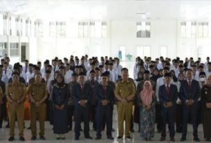 KPU Kabupaten Mesuji gelar Pelantikan dan Orientasi Tugas Anggota Panitia