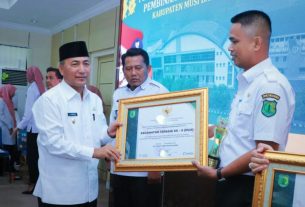 Kecamatan Keluang Raih Kecamatan Terbaik II di Kabupaten Muba Sumatera Selatan