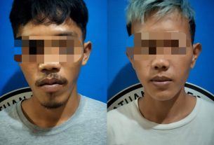 Kedapatan Memiliki Ganja, Dua Pemuda Ditangkap Sat Res Narkoba Polres Lampung Tengah