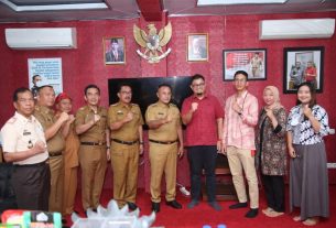 Kedatangan Tim BPK RI Perwakilan Prov Lampung Hadir Dilamsel Di Sambut Baik Oleh Bupati