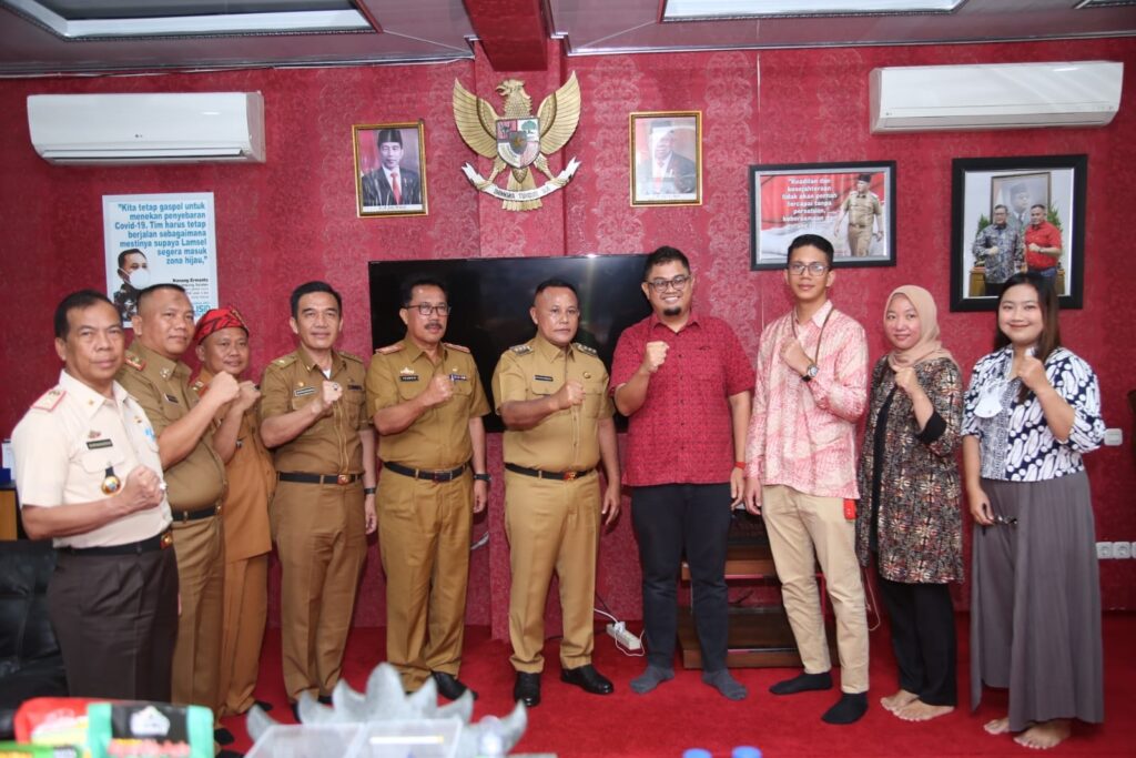 Kedatangan Tim BPK RI Perwakilan Prov Lampung Hadir Dilamsel Di Sambut Baik Oleh Bupati