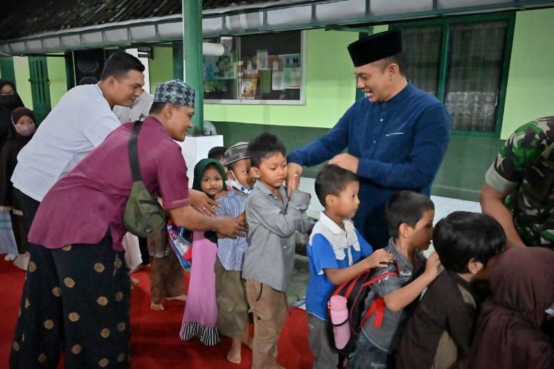 Kodim 0726/Sukoharjo Gelar Yasinan Rutin dan Pemberian Santunan kepada Anak Yatim