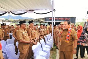 Kunker di Lampung Barat, Gubernur Arinal Sampaikan Rencana Pembangunan Pembangkit Listrik Tenaga Panas Bumi Suoh