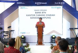 Peresmian Kantor Bank BTN Syariah Bandar Lampung, Gubernur Arinal Dorong Pembangunan Berbasis Syariah di Provinsi Lampung