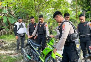 Polres Tubaba Gerebek Lokasi Judi Sabung Ayam, Belasan Sepeda Motor Diamankan