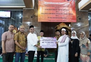 Pos Indonesia Bantu Program ATM Beras