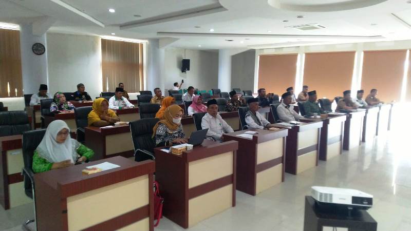 Rapat Persiapan Pengajian Akbar di Way Kanan, PDPM Usulkan ada Undian Doorprize Umroh bagi Jamaah