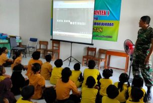 Bentuk Karakter & Kedisiplinan Siswa, Bati Bakti TNI Motivasi Anak Untuk Rajin Belajar