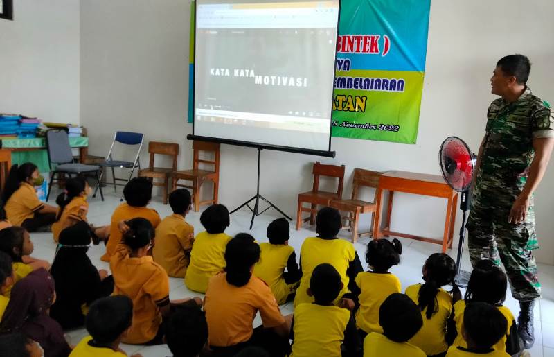 Bentuk Karakter & Kedisiplinan Siswa, Bati Bakti TNI Motivasi Anak Untuk Rajin Belajar