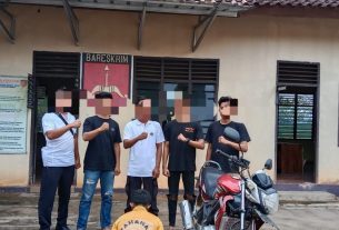 Team Tekab 308 Presisi SatReskrim Polres Tulang Bawang Barat dan Polsek Gunung Agung Ungkap dan Tangkap Pelaku Curanmor R2 (Curat).