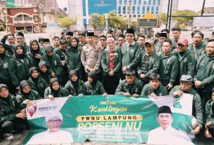 Wagub Chusnunia Chalim Lepas Kontingen PWNU Lampung Ikuti Porseni NU Tingkat Nasional 2023 di Solo