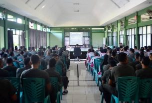 Anggota Kodim Bojonegoro ikuti Grand Launching APP ETWP Angkatan Darat