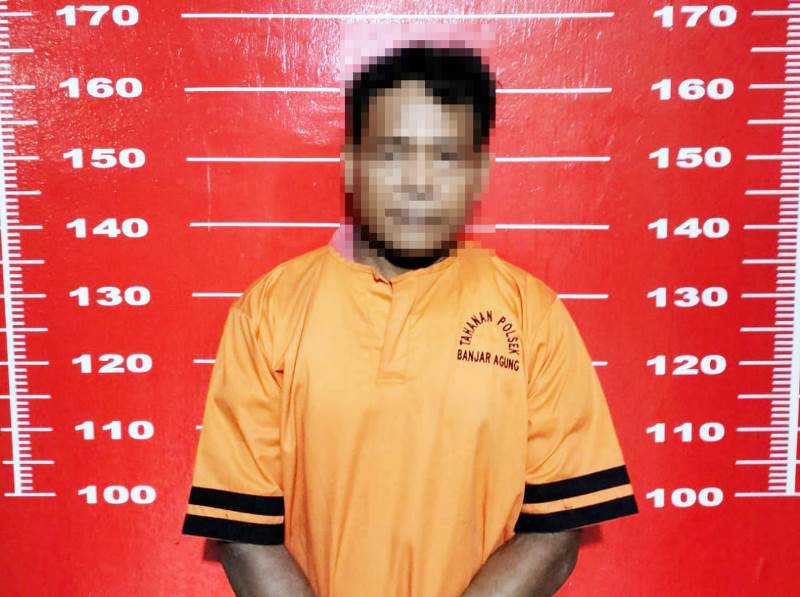 Aniaya Istri Sendiri, Pria 49 Tahun Ditangkap Polsek Banjar Agung
