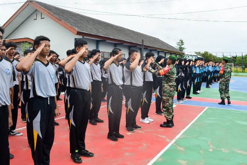 Antisipasi Transisi Pengikisan Jiwa Sosial, Kodim Bojonegoro gelar Penguatan Bela Negara dikalangan Pelajar