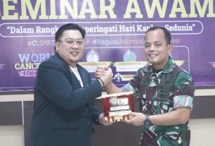 Cegah Kanker Dikalangan Persit, Kodim 0410/KBL Menggelar Seminar Awam IDI Bandar Lampung
