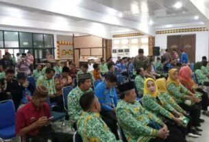 Dinas PMD Lampung Utara Bahas APBDes