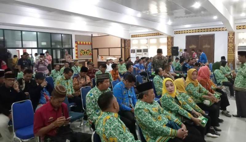 Dinas PMD Lampung Utara Bahas APBDes
