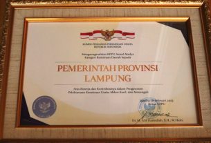 Dinilai Berhasil Menciptakan Persaingan Usaha Sehat dan Kemitraan yang Adil di Indonesia, Gubernur Arinal Djunaidi Raih KPPU Award 2023