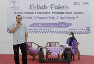 Dosen Magister Teknik Informatika IIB Darmajaya Jadi Narasumber Kuliah Pakar Perguruan Tinggi Ini