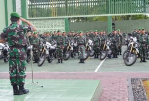 Dukung Tugas Operasional, Babinsa Kodim Bojonegoro dapat Bantuan Motor dari Menhan