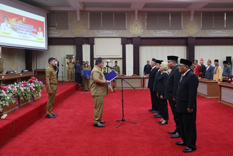 Gubernur Arinal Kukuhkan Pengurus Forum Pembauran Kebangsaan Periode 2022-2024