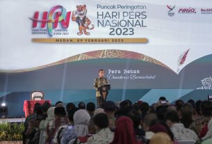 Hadirkan Listrik Tanpa Kedip, PLN Turut Sukseskan Acara Hari Pers Nasional 2023