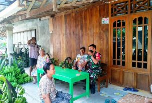 Pererat Hubungan TNI Rakyat, Babinsa Jalin Silahtuhrahmi Dengan Warga