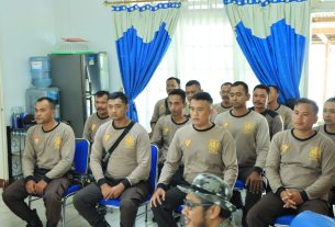 Polres Tulang Bawang Barat Tampung Keluhan Satpam PT. HIM.