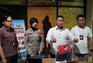 Polresta Bandar Lampung Tangkap Ayah yang Culik anak Tiri