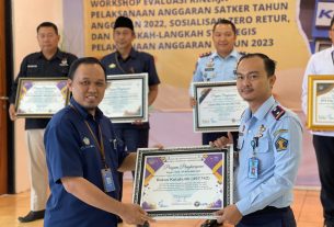 Rutan Kelas llB Kotabumi raih 3 penghargaan dari KPPN