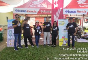 TDM SEKAMPUNG GELAR ROADSHOW HONDA MATIC SERIES DI KEL.SIDODADI KEC.SEKAMPUNG LAM-TIM