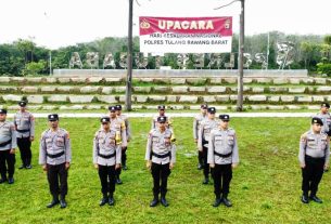 Tingkatkan Kecintaan kepada Bangsa dan Negara, Polres Tulang Bawang Barat Gelar Upacara Hari Kesadaran Nasional