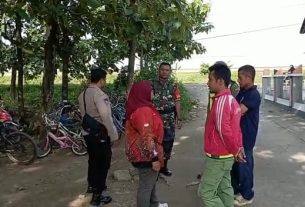 Tingkatkan Sinergitas Babinsa Bersama Babinkamtibmas Komsos Dengan Perangkat Desa