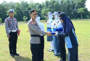 Tujuh Puluh Pelajar Dilantik Jadi Patroli Keamanan Sekolah untuk Cegah Tawuran