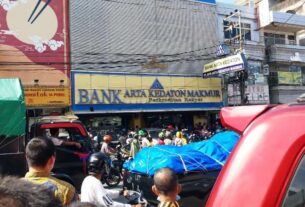 Aksi Nekat Perampok Tunggal Bersenpi di Bank Artha Kedaton Makmur Telukbetung Digagalkan, Tapi Dua Terluka Tembak!
