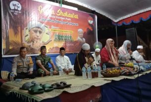 Babinsa hadiri Gema Bersholawat Bale Rantjah Park