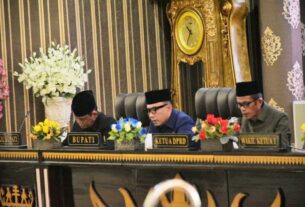 Bupati Raden Adipati Surya Sampaikan LKPJ Kepala Daerah Tahun 2022