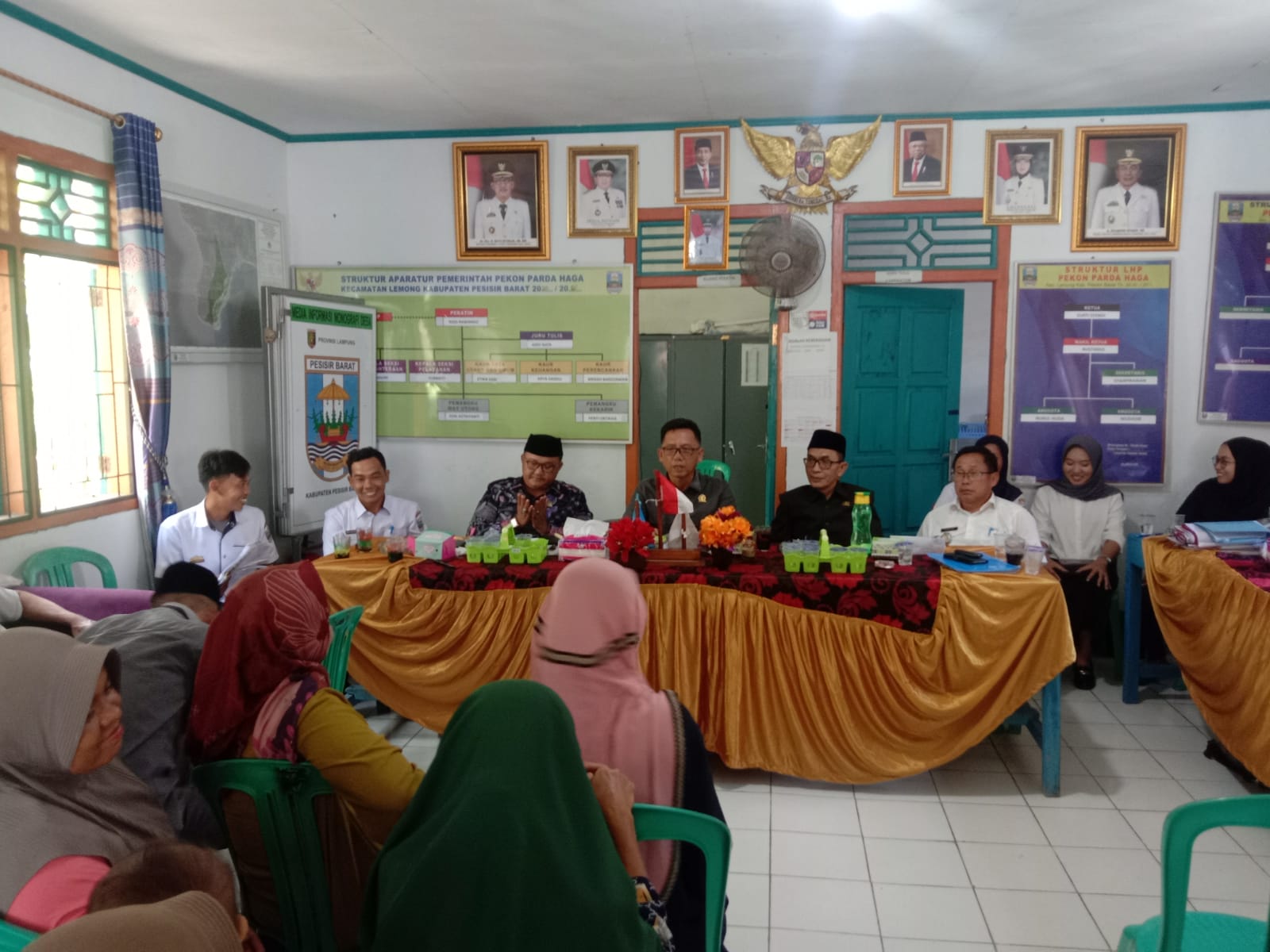 DPRD Pesibar Melaksanakan Kegiatan Reses di Pekon Parda Haga