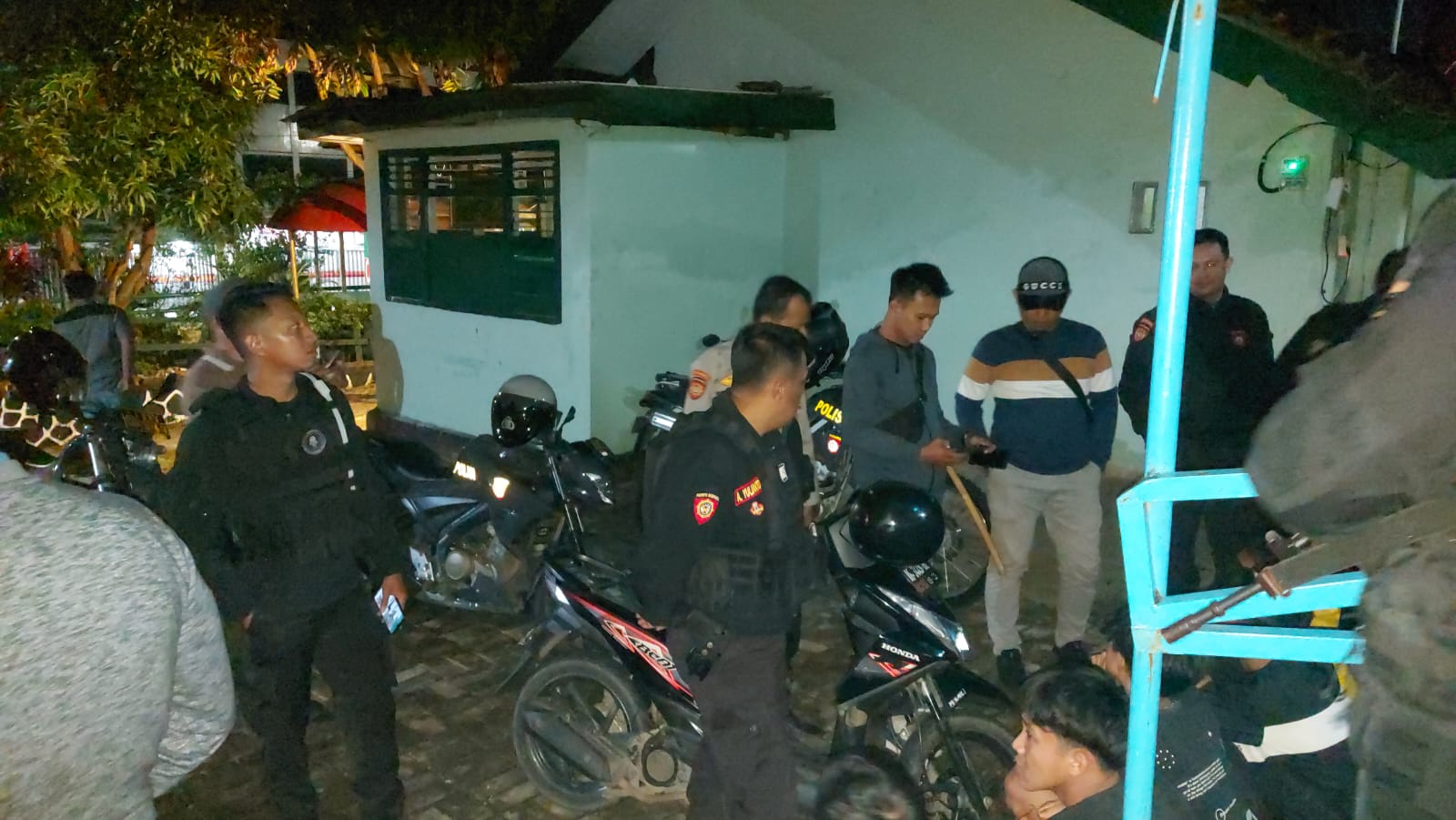 Diduga Hendak Tawuran, Tim Gabungan Polresta Bandar Lampung Amankan 9 Remaja