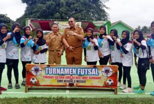 Disdikbud Mesuji Gelar Turnamen Futsal dan Vollyball